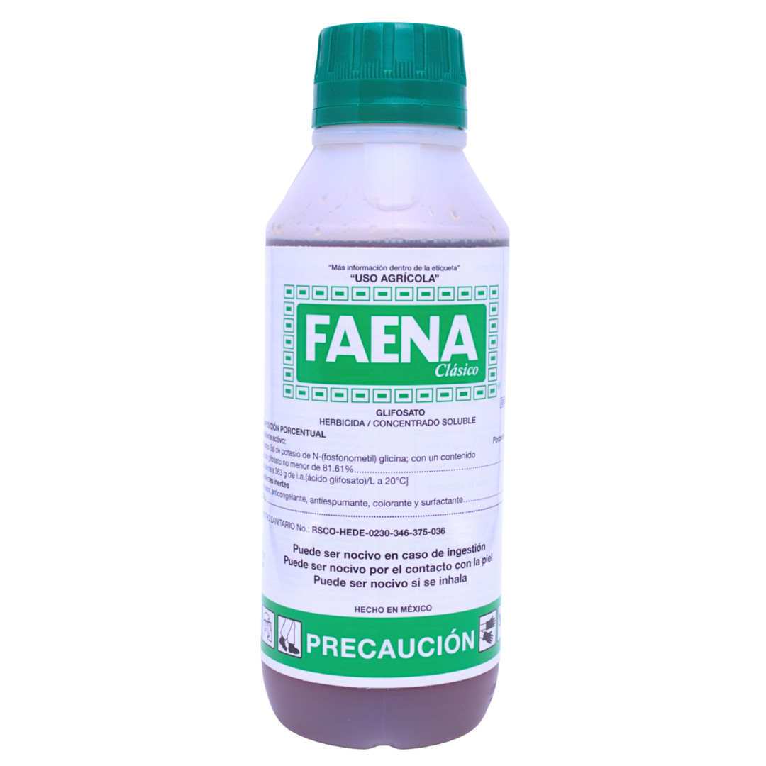 Faena Clásico - Herbicida Glifosato Concentrado - Uso Agrícola