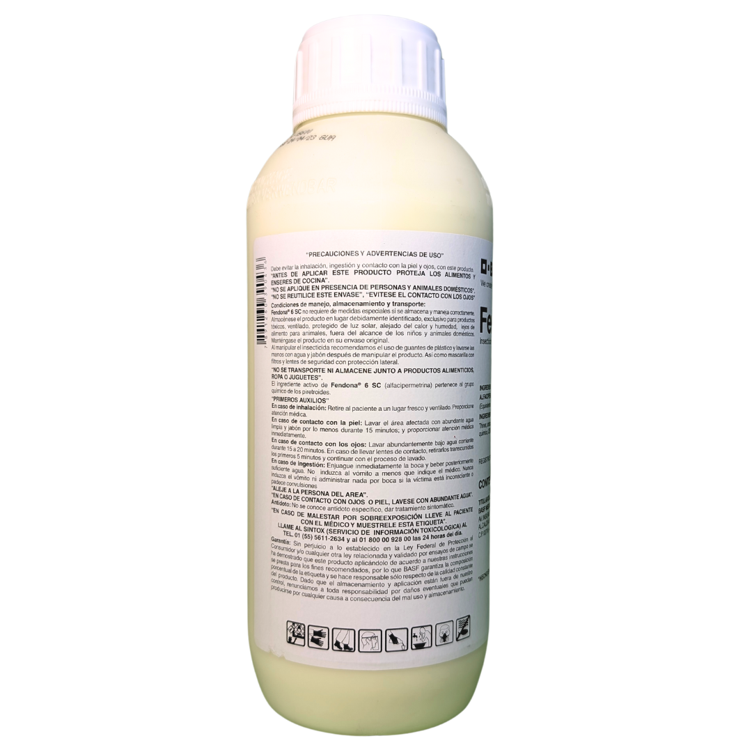 Fendona 6 SC - Insecticida Concentrado Sin Olor - 1 Litro
