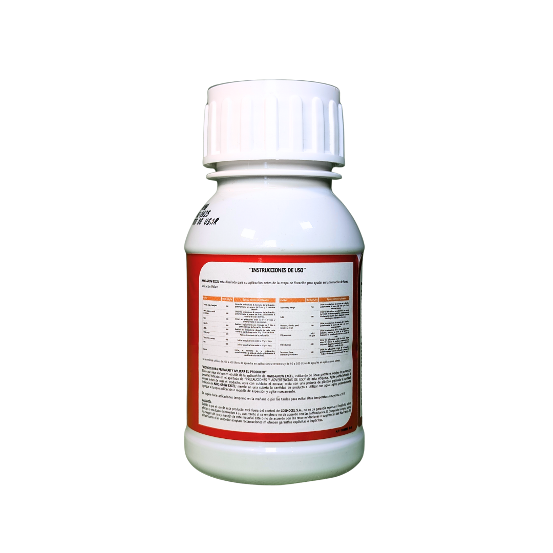Maxi-Grow Excel - Fertilizante Líquido para Floración - 250 ml