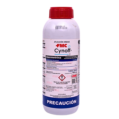 Insecticida Cynoff CE 960 ml Cipermetrina | Uso Urbano Profesional
