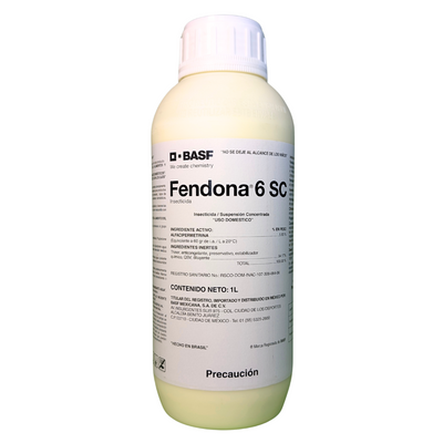 Fendona 6 SC - Insecticida Concentrado Sin Olor - 1 Litro