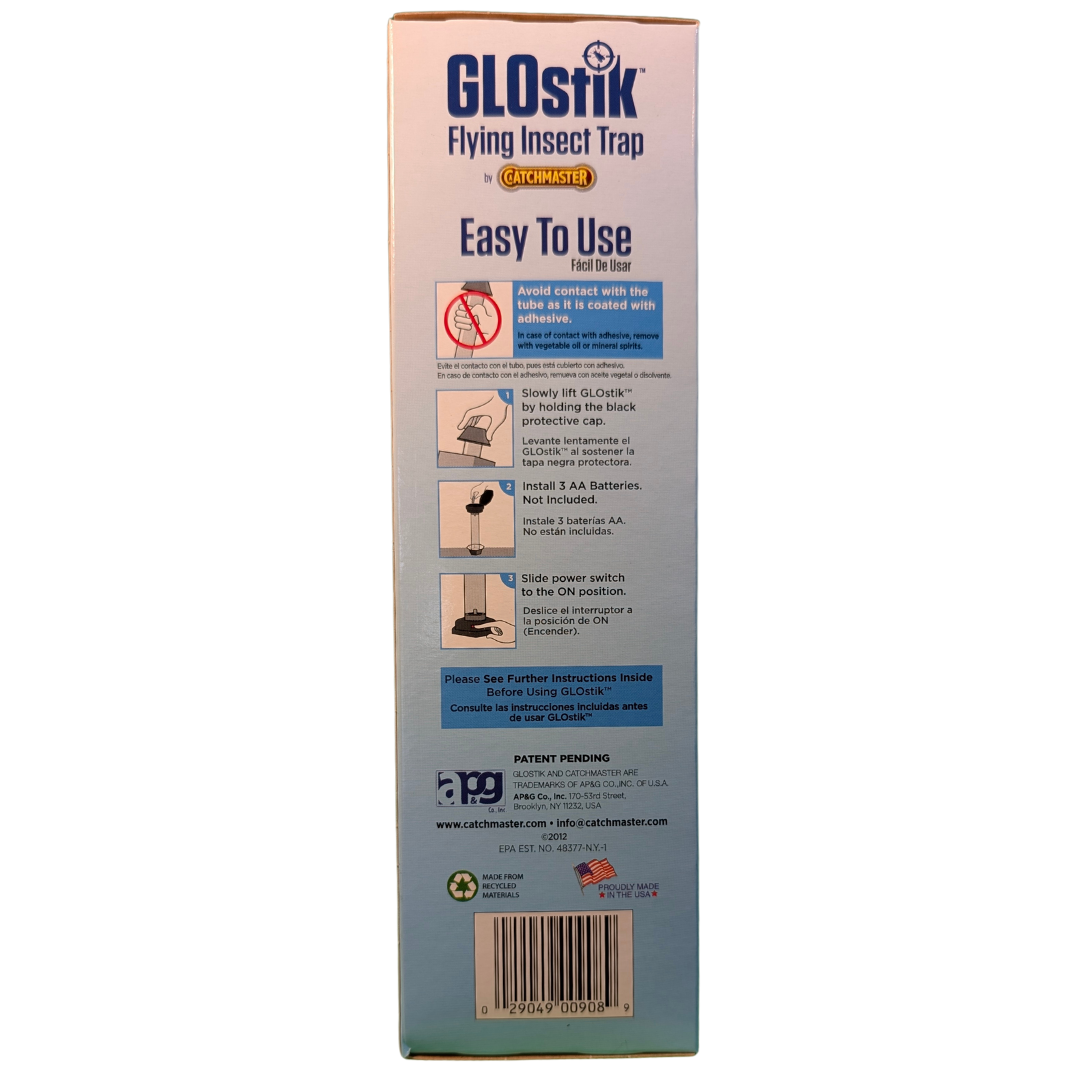 GLOstik - Trampa para Insectos Voladores con Luz LED - Catchmaster