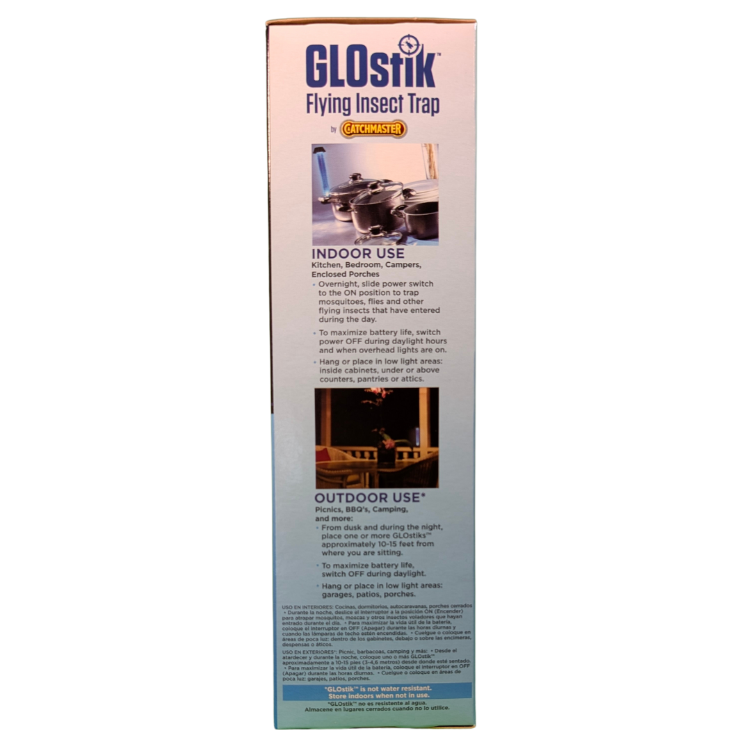 GLOstik - Trampa para Insectos Voladores con Luz LED - Catchmaster