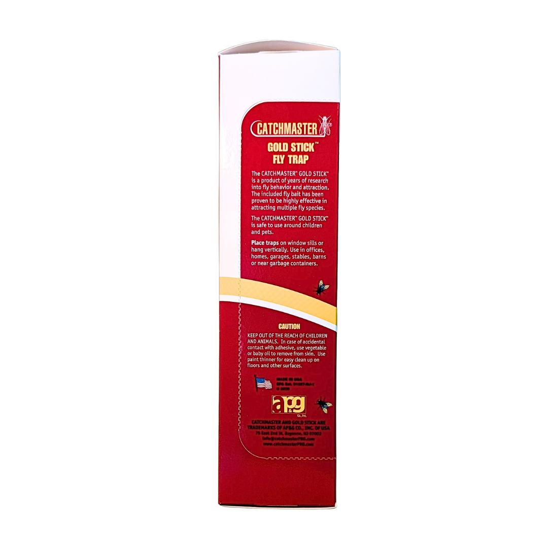 Catchmaster Gold Stick - Trampa Adhesiva para Moscas