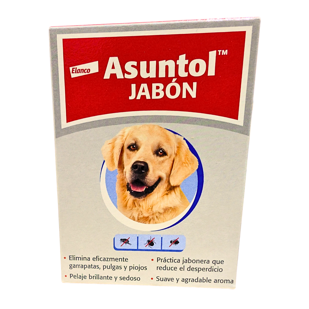 Jabón Antiparasitario Asuntol para Perro (100 g)