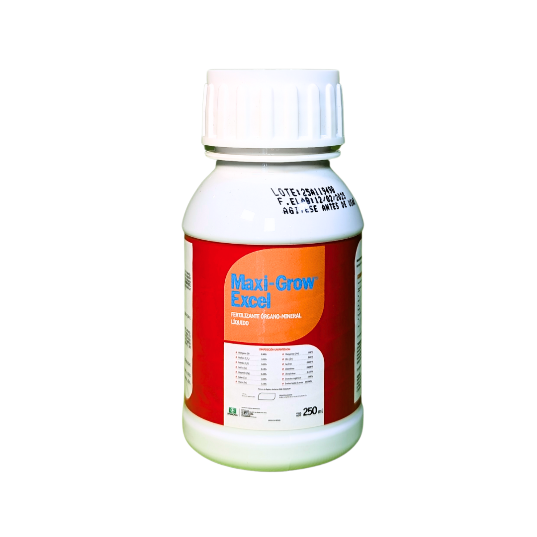 Maxi-Grow Excel - Fertilizante Líquido para Floración - 250 ml