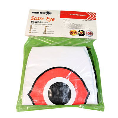 Bird-X Scare-Eye - Globos Ahuyentadores de Aves - Paquete de 3