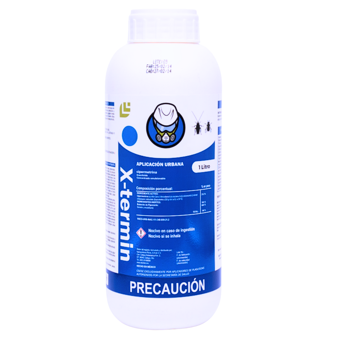 X-Termín Flow - Insecticida Suspensión Acuosa - 1 Litro